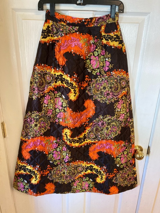 Byer California Dresses & Skirts - Vintage Byer of California  QuiltedPaisley A-Line Skirt